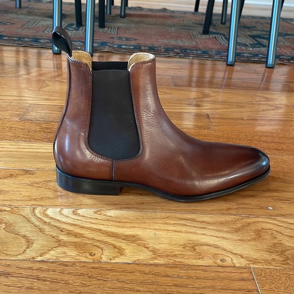 Flecs Italia for Arthur Knight brown leather chelsea boot - Picture 2 of 5